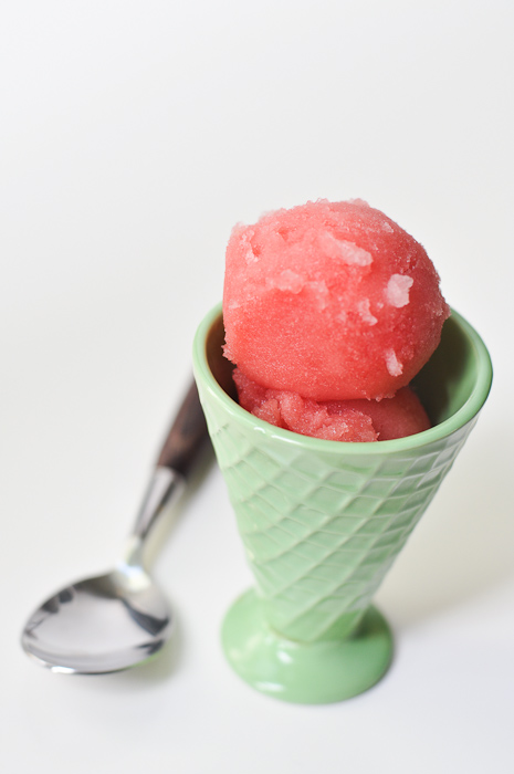 Watermelon and Ginger Sorbet
