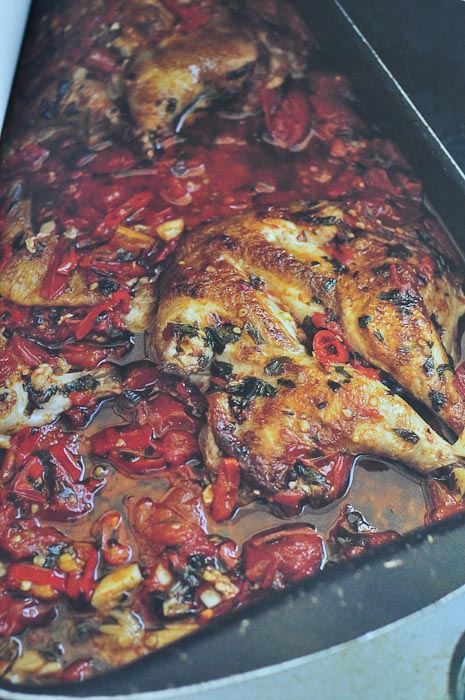 Spatchcock with tomato and chilli (Photo from Family Italian)