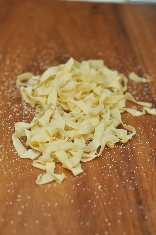 How to make pasta: You can cut the pasta and use immediately